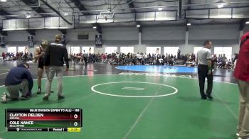 165 lbs Champ. Round 2 - Clayton Fielden, Indiana vs Cole Nance, Bellarmine