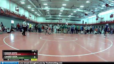 85 lbs Quarterfinal - Chance Smith, Mishawaka Wrestling Club vs Camden Hook, Contenders Wrestling Academy