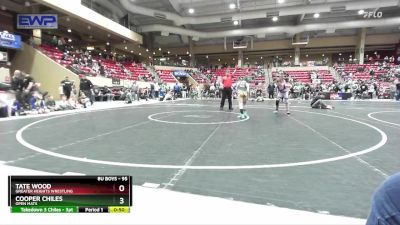 95 lbs Round 4 - Cooper Chiles, Open Mats vs Tate Wood, Greater Heights Wrestling