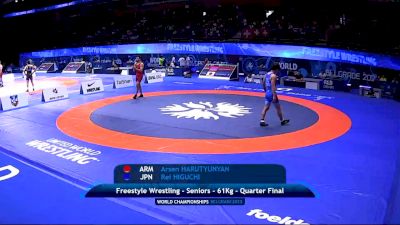 61 kg 1/4 Final - Arsen Harutyunyan, Armenia vs Rei Higuchi, Japan