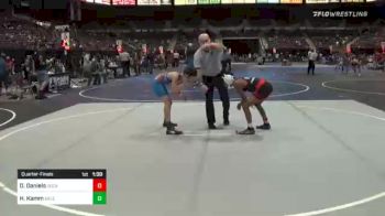 90 lbs Quarterfinal - David Daniels, Socal Grappling Club vs Hans Kamm, Salem Elite Mat Club