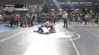 126 3A Cons. Round 3 - Jose Callava, South Dade vs Mario Dibella, Bartram Trail