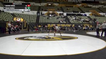 157 lbs 3rd Place Match - Isaac Ruble, Purdue vs Jaivon Jones, Little Rock