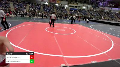 95 lbs Round Of 32 - Anthony Montoya, Ortega Middle School vs Hunter Johnson, Nucla