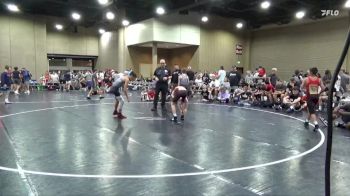 100 lbs Round 7 (8 Team) - Lucas Wilson, Indiana Outlaws vs Maddox Clark, North DeSoto Blue WA