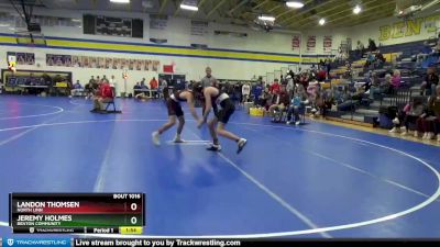 JV-8 lbs Round 1 - Jeremy Holmes, Benton Community vs Landon Thomsen, North Linn