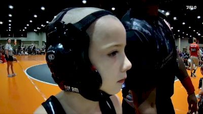 55 lbs Round 4 (6 Team) - Baxter Moore, Alabama Elite Gold vs Holden Grey, Panhandle Punishers