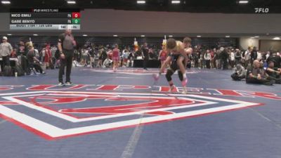 126 lbs Consi Of 4 - Nico Emili, PA vs Gabe Benyo, PA