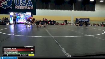 165 lbs Quarterfinal - Anthony Garcia, Team Champs Wrestling Club vs Charles Petit, MN Elite Wrestling Club