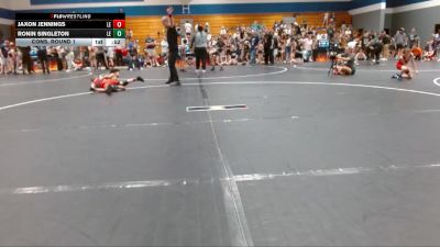 65 lbs Cons. Round 1 - Ronin Singleton, Gator Wrestling Club vs Jaxon Jennings, Knights Youth Wrestling