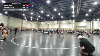 120 lbs 3rd Place - Naomi Luna, Mayhem Wrestling Club vs Suzie Polidor, Youth Impact Center Wrestling Club