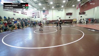 165 lbs Consi Of 4 - Santiago Hidalgo, St Joseph vs Tyler Wolf, Stafford