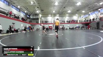 174 lbs Champ. Round 1 - Kane Kettering, Seton Hill vs MacAllistair Chambers, Quincy