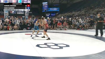 113 lbs Champ. Rd Of 128 - Samuel Madsen, Indiana vs Enzo Ramirez, California