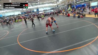 285 lbs Quarterfinal - Luke Driedric, Unattached vs Carlos Rodriguez Jr, Unattached