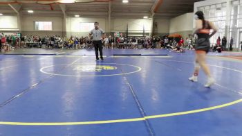 140 lbs Champ. Round 2 - Josey Mendoza, Gibsonburg High School vs Kaylen Martin, Avon Lake High School