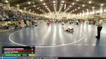 101 lbs Round 3 (6 Team) - Sophie Eastman, Utah Gold vs Gwendaline Gardiner, Utah Black