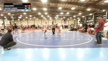 180 lbs Rr Rnd 3 - Logan Sopic, 4M Strength - MS vs Anthony Caringi, Mat Warriors Gold MS - MS