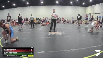145 lbs Quarterfinals (8 Team) - Scott Spoden, Palmetto Gold vs Evan Thompson, Viking UP