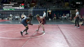 174 lbs Quarterfinal - Benjamin Weader, Virginia Tech vs Jasiah Queen, Drexel