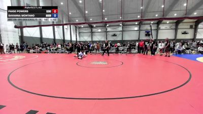 Quarters - Paige Powers, Reality Sports Wrestling Club vs Savanna Montano, Mat Rats Rebooted Wrestling