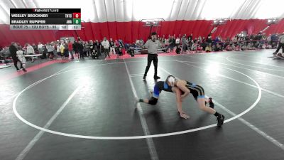 12U Boys - 86 lbs Champ. Round 2 - Wesley Brockner, Team Nazar Training Center vs Bradley Rupiper, Askren Wrestling Academy