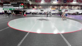 125 lbs Cons. Round 3 - Enrique Cabrera, Texas Wesleyan vs Aaron Gomez, Avila