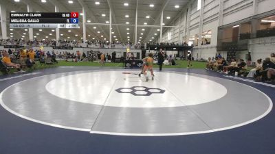 125 lbs Emmalyn Clark, California Gold vs Melissa Gallo, Florida