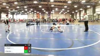 106 lbs Rr Rnd 1 - Jared Hood, MetroWest United Black vs Inocencio Garcia, Illinois Cornstars Gold