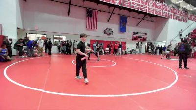 JH 96 lbs Cons. Round 3 - Kalia Morris, HARRAH JH vs Giselle Conner, Westmoore JH