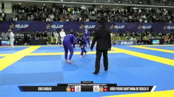 João Pedro Sant'Anna De Souza Fi vs Eric Fridlis 2026 European Jiu-Jitsu IBJJF Championship