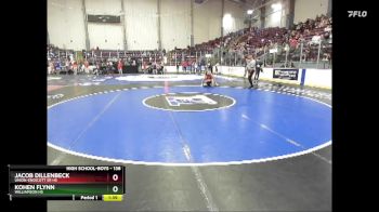 138 lbs Champ. Round 2 - Kohen Flynn, Williamson Hs vs Jacob Dillenbeck, Union-Endicott Sr HS