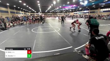 88 lbs Rr Rnd 2 - Skylar Soto, Dominate WC vs Scarlett Zavala, Red Wave WC