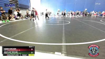 210 lbs Round 1 (4 Team) - Bentlee Taylor, OpenMats Wrestling Club vs Aiden Kircher, East Kansas Eagles Gold