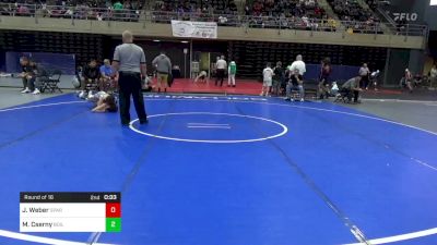 80 lbs Round Of 16 - Jaxson Weber, Sparta vs Marcus Cserny, Boiling Springs