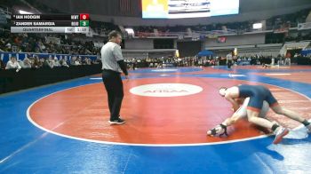 7A 138 lbs Quarterfinal - Zander Samargia, Bob Jones vs Ian Hodgin, Hewitt-Trussville
