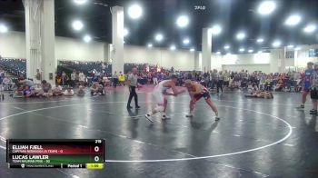 215 lbs Round 5 (8 Team) - Elijah Fjell, Capitian Nebraska (A Team) vs Lucas Lawler, Team Nauman Pink