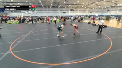138 lbs Cons. Round 9 - Luke Harrington, Wrestling University vs Sean Harris, Unattached