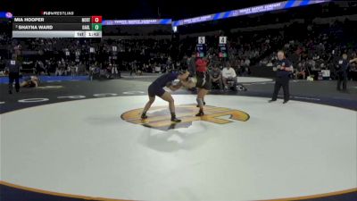 125 lbs Round Of 16 - Mia Hooper, Northview (SS) vs Shayna Ward, Oakland Tech Senior (NC)