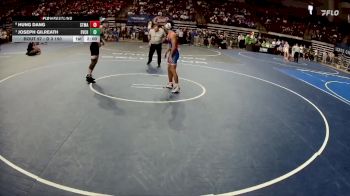 D 3 150 lbs Quarterfinal - Joseph Gilreath, Evangel Christian vs Hung Dang, St. Mary`s