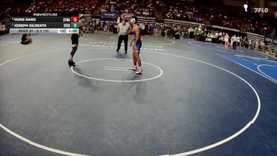 D 3 150 lbs Quarterfinal - Joseph Gilreath, Evangel Christian vs Hung Dang, St. Mary`s