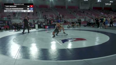 144 lbs Cons. Sub-semis - Jayden Hernandez, ISI vs Landen Lage, Backyard Brawlers MW