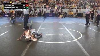 50 lbs Cons. Round 1 - Ka`Brae Grady SE6, Nelsonville-York vs Luka Mezosi, Bruin Youth Wrestling Club