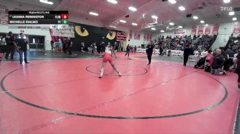 105 lbs Cons. Round 2 - Michelle Rialmo, Yucca Valley vs Leanna Remington, Folsom