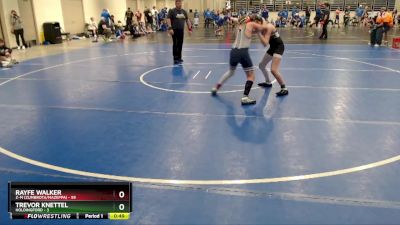 130 lbs Quarterfinals (8 Team) - Trevor Knettel, Holdingford vs Rayfe Walker, Z-M (Zumbrota/Mazeppa)