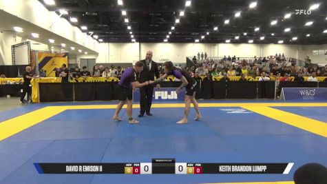 Keith Brandon Lumpp vs David R Emison II 2025 World IBJJF Jiu-Jitsu No-Gi Championship