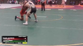 2 - 144 lbs Semifinal - Austin Weeks, King William vs Blake Jacobson, Clarke County