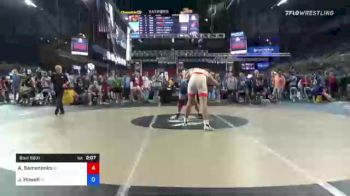 220 lbs Consi Of 16 #2 - Alex Semenenko, New York vs Joshua Howell, Indiana