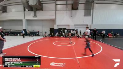 55 lbs Semifinal - Truett Randle, Apex Grappling Academy vs Cortney Pacely Ii, Rise Wrestling