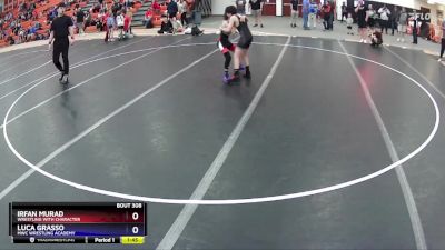 86 lbs Round 2 - Irfan Murad, Wrestling With Character vs Luca Grasso, MWC Wrestling Academy